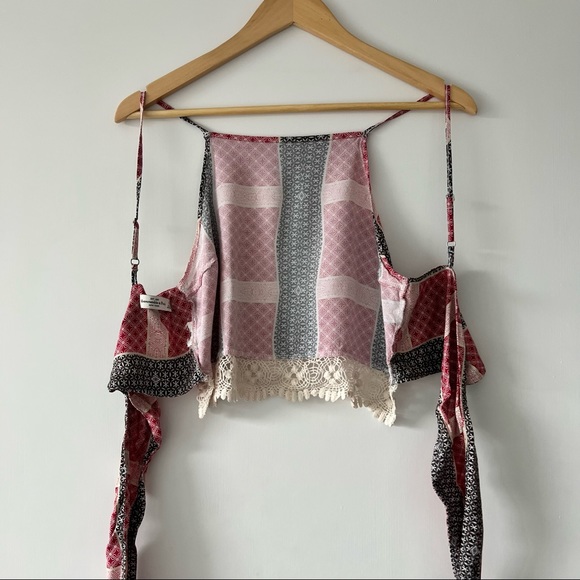 Abercrombie Back Tie Crop Top - Picture 9 of 9